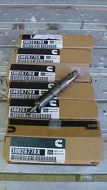 6 cummins 3802677rx injector        core only