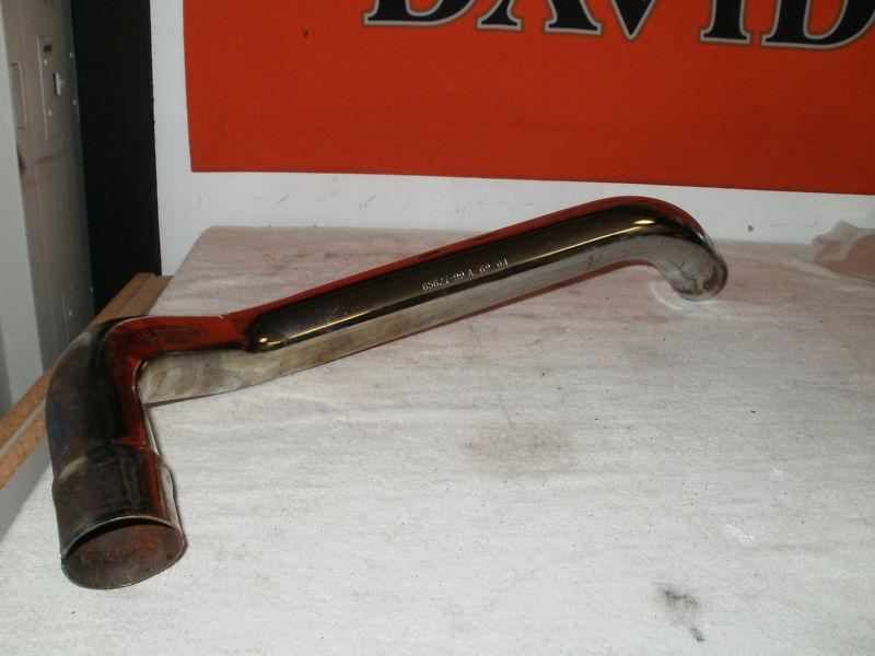 Harley davidson oem rear cylinder left side header pipe,used,nr