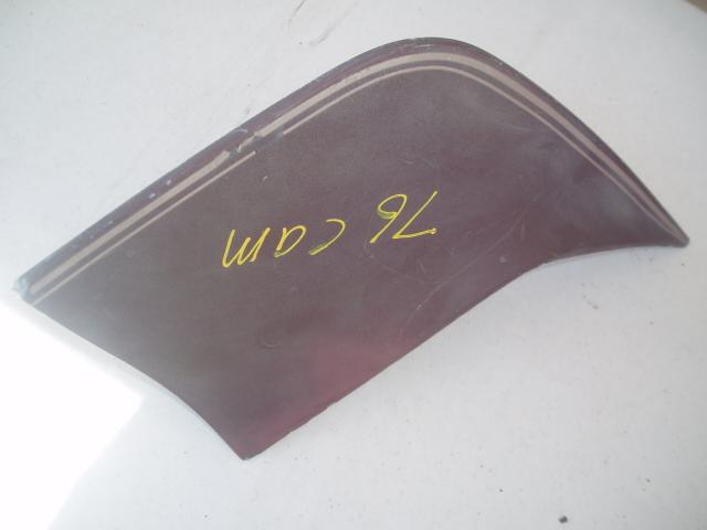 1976 camaro lh rear corner  spoiler (burgandy) sk# bjs