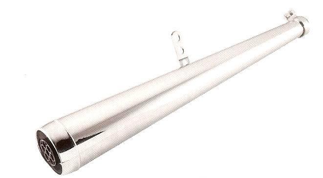 Helix dunstall exhaust - universal muffler bsa triumph --240-2600