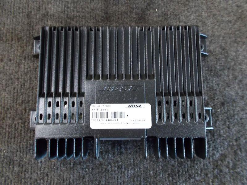 Nissan maxima a/v equipment amplifier (bose, rh under package deck) 00 01