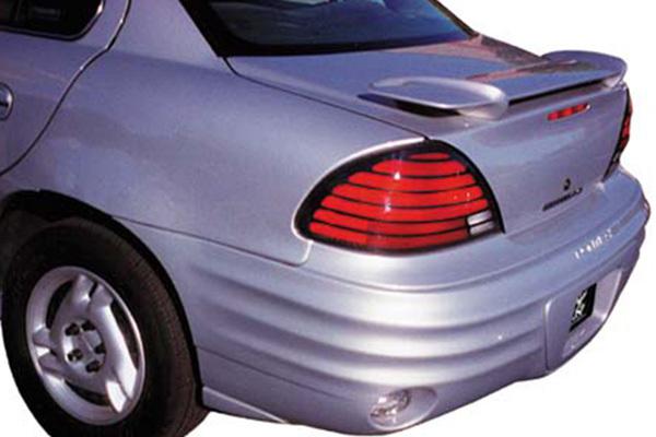 Jks 88303-unpainted - 99-03 pontiac grand am custom style rear spoiler plastic