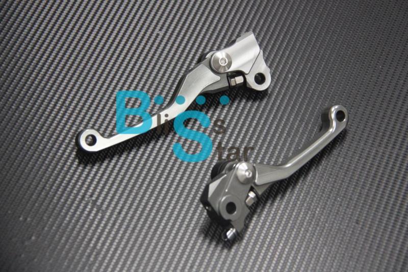 Cnc pivot brake clutch lever set fit honda crf 250r 450r h3