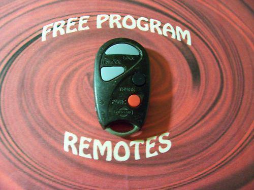 1 keyless remote 00 01 nissan maxima infiniti i30 2000 2001 fcc id : nhvwbu43