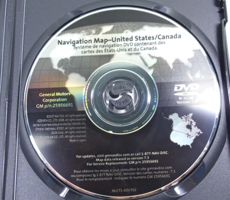 OEM 7.3 Update 2008 2009 2010 2011 Buick Enclave Navigation DVD Map US Canada, US $95.00, image 2