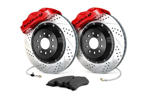 Baer 4301414r buick apollo pro+ front drilled slotted brake system 355.5mm (14")