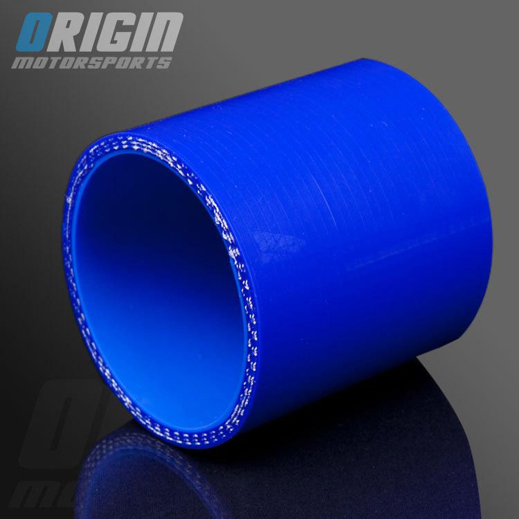 Blu 3.25" to 3.25" turbo intake silicone straight hose pipe coupler tube id:83mm