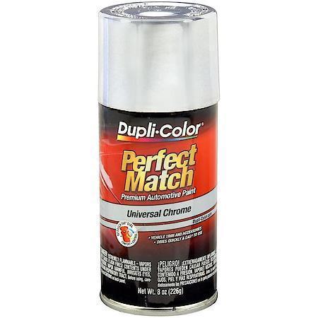 Dupli-color universal chrome bun0200 car auto touch up spray paint new 8 oz can