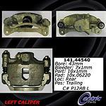 Centric parts 141.44540 rear left rebuilt caliper with hardware