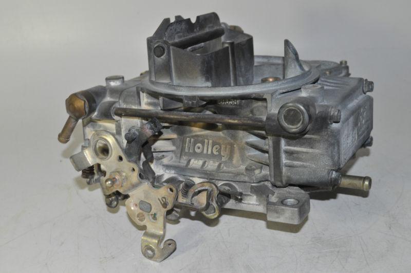 Holley 80457 carburetor  4160 600 cfm 4-barrel electric choke xxx051