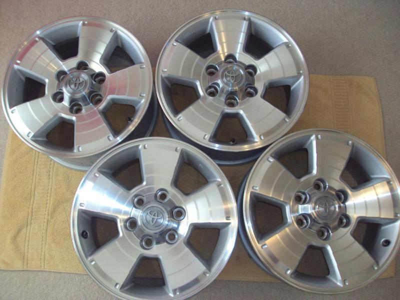 17" toyota 4 runner tacoma fj cruiser 4runner trd factory wheels rims 2010