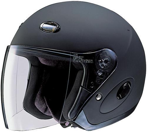 New hjc cl-33 open-face adult helmet, matte black/flat, large/lg