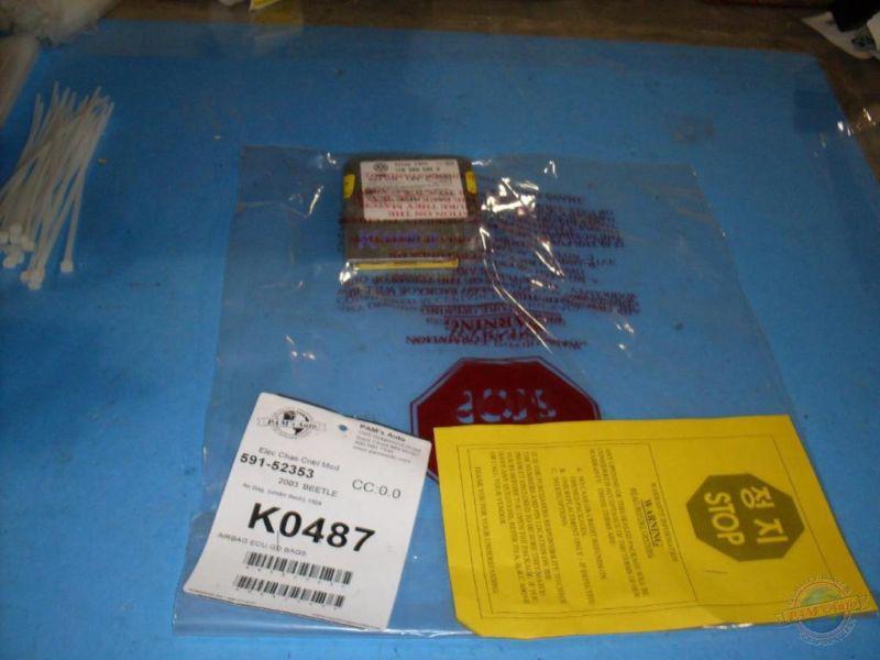 Air bag bcm/ecu beetle 1103413 02 03 airbag ecu gd bags 1c0 909 605 a