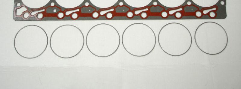 Fire rings cummins 6bt 4bt isb diesel 5.9 6.7 steel engine sealing - set of 6 