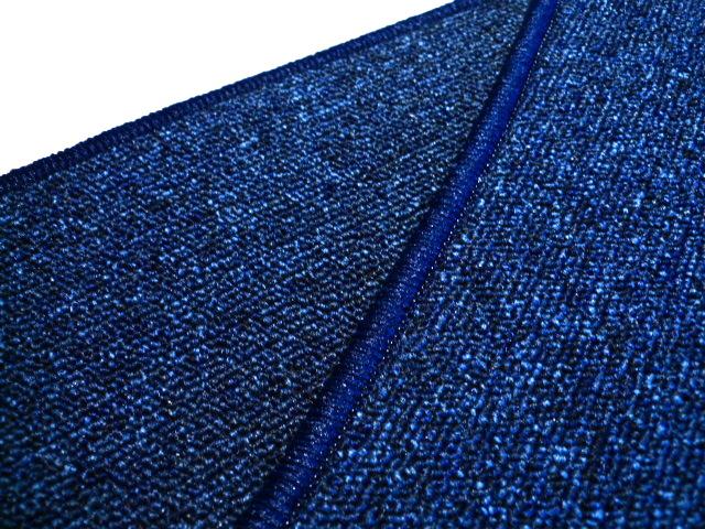 D. blue loop trunk carpet for mercedes w111 coupe 220 250 280 se