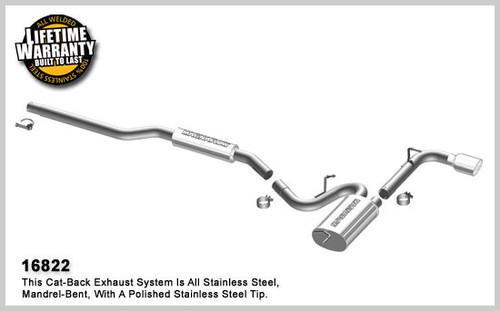 Magnaflow 16822 mitsubishi lancer stainless cat-back system performance exhaust