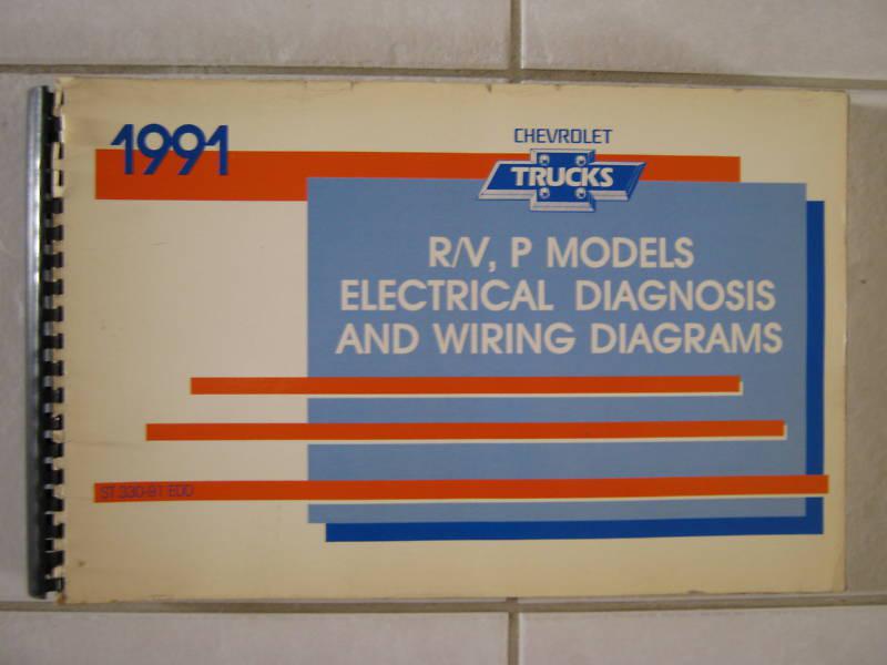 1991 chevy r/v, p electrical diagnosis wiring diagrams original 