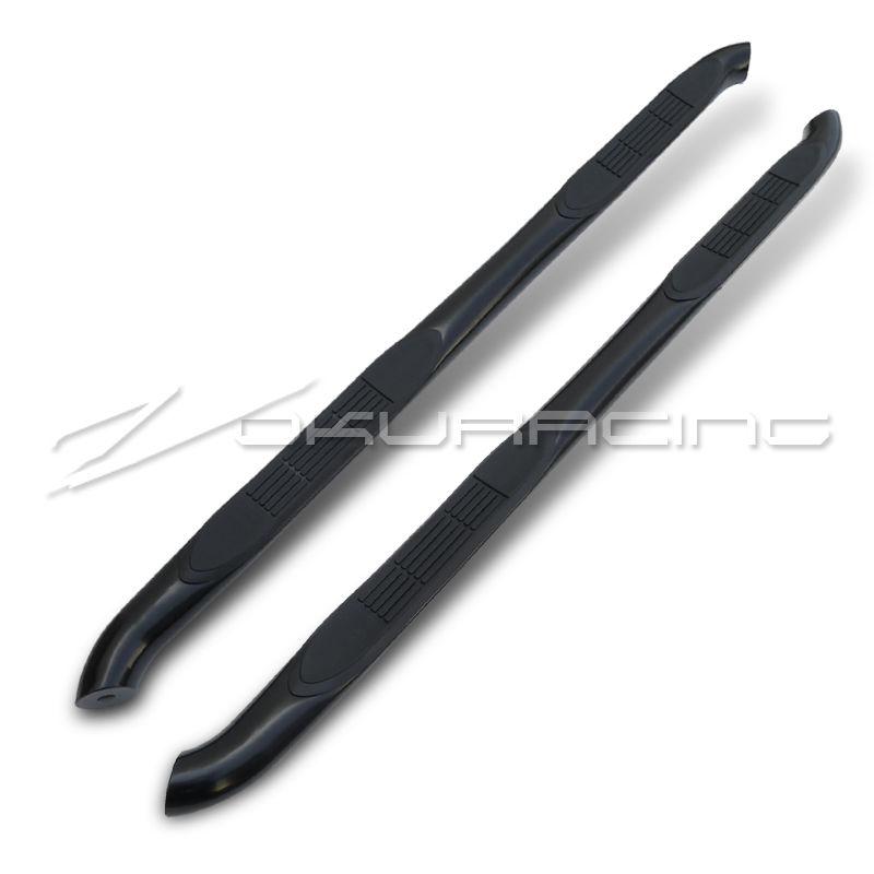 Black 2007-2012 dodge nitro 3" nerf bars side step running board