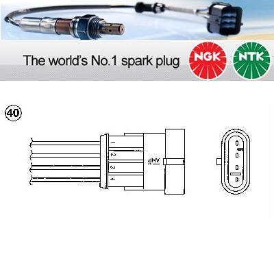 1x ngk ntk oxygen o2 lambda sensor  oza341-bb1 oza341bb1 (0036)