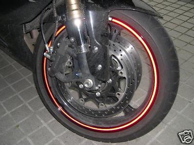 Set of high reflective 17-inch wheel rim stripe stickers decals for both wheel 