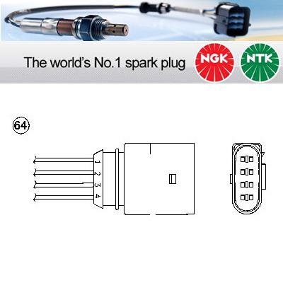 1x ngk ntk oxygen o2 lambda sensor  oza532-v4 oza532v4 (0006)