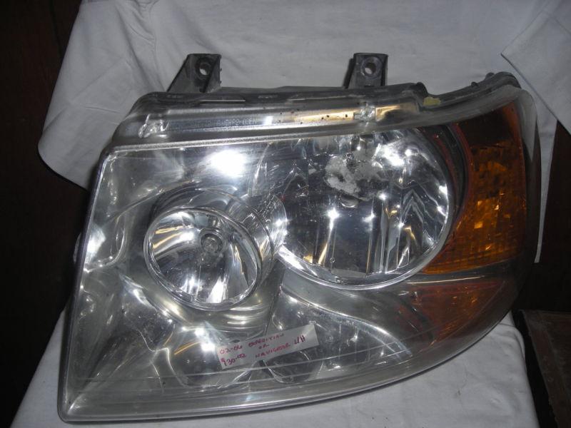 2002-2006 lincoln navigator lh headlight