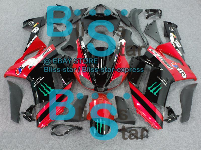 Fairing for kawasaki zx6r zx-6r 636 zx636 07-08 2007-2008 set 32 y8