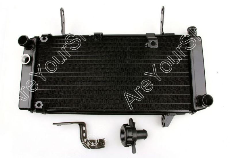 Radiator grille guard cooler for suzuki sv1000 2003-2008 black