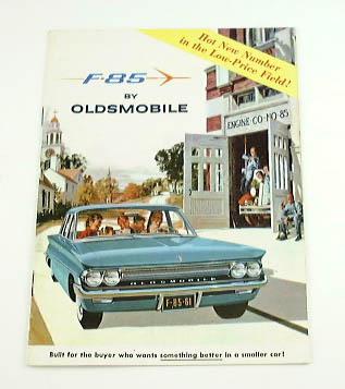 1961 61 oldsmobile f-85 brochure 4dr sedan and wagon