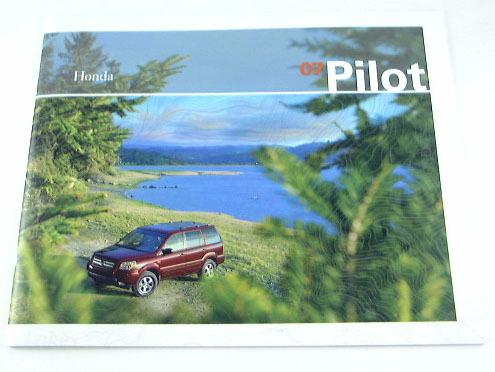 2007 07 honda pilot truck suv brochure lx ex ex-l