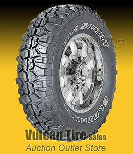 Eldorado mtz sport tires 245/75r16 e new (set of 2) 245/75-16 ut