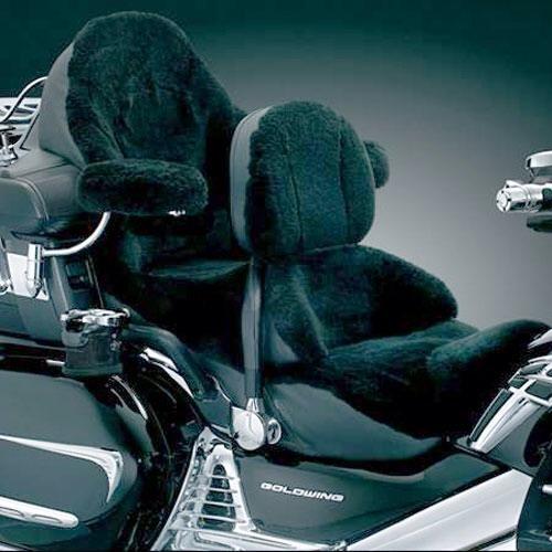 $$$ kuryakyn sheepskin driver backrest cover 4111 retail price $75.00 $ave $$$$