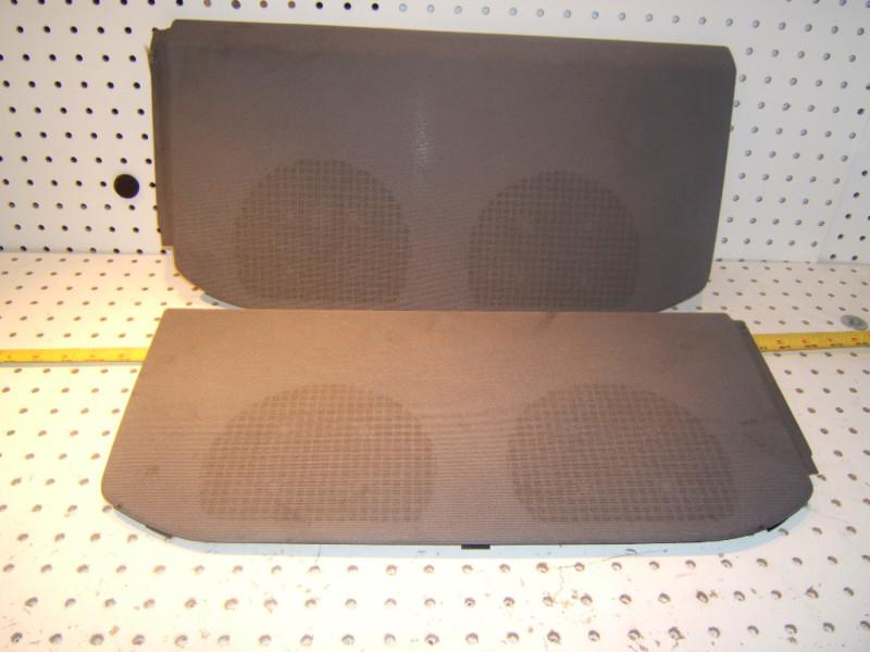 Mercedes w140 sedan rear  speakers grey covers, one set of 2  