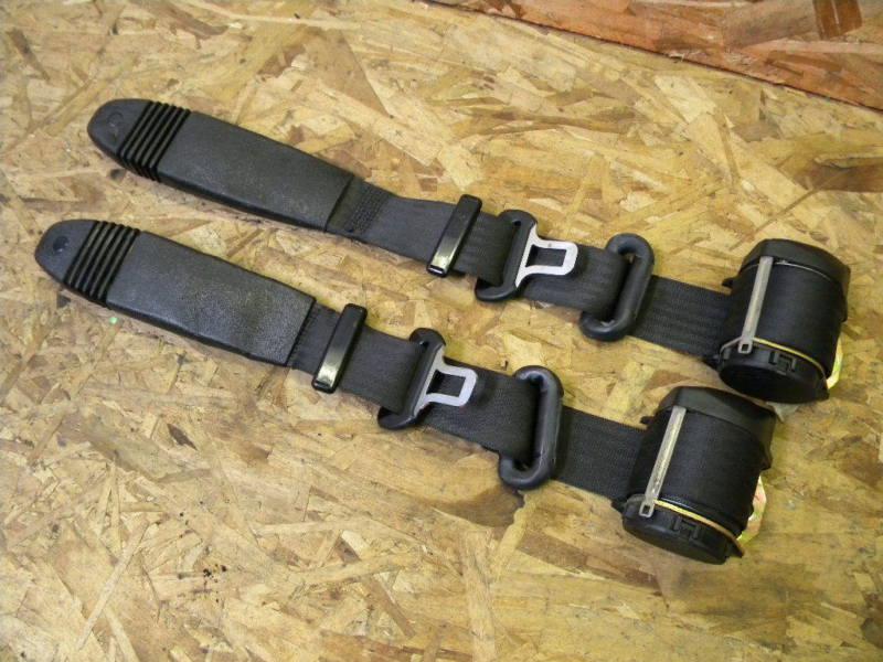 91 porsche 911 964 front seat belts