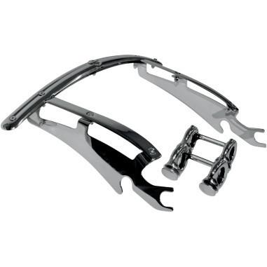 Klock werks kw05-02-2600 chrome windshield mounting kit harley 39mm forks