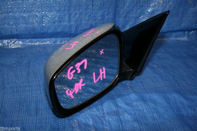 08 09 10 11 12 infiniti g35 g37 sedan oem left driver door mirror g25 g37x .