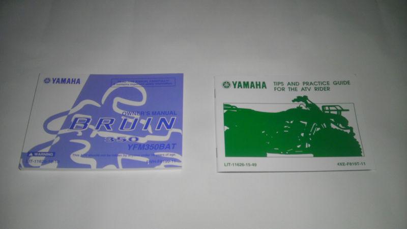 Yamaha bruin 350 owner's manual