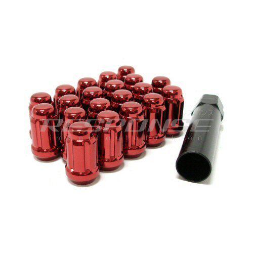 Muteki lug nuts red closed end lexus mazda scion toyota m12xp1.50 jdm genuine