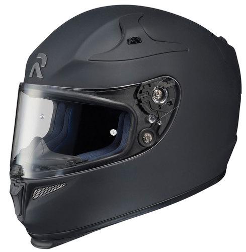 New hjc rpha-10 full-face adult helmet, flat matte black, med/md