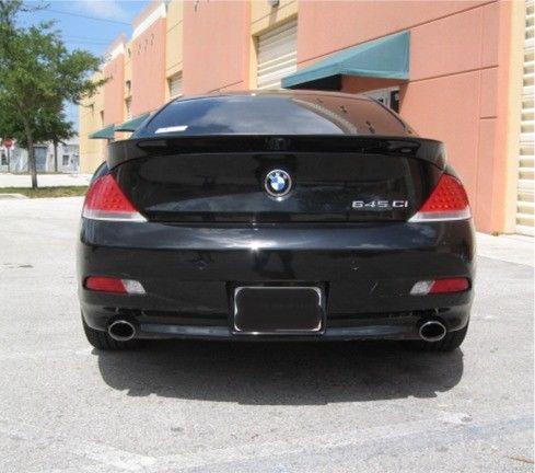 2004-2007 bmw 6 series e63 coupe acs style rear lip spoiler (painted)