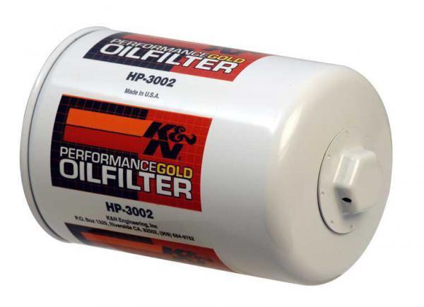 K&n performance gold oil filter, k&n hp-3002