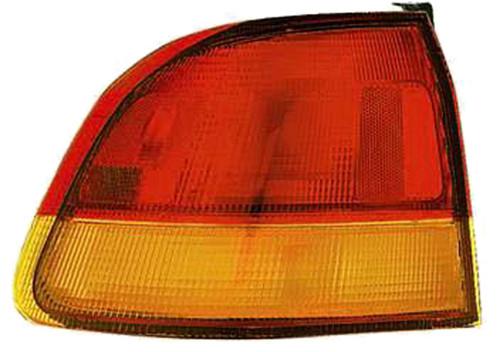 Honda civic sedan 96 97 98 tail light lens&hsg left lh