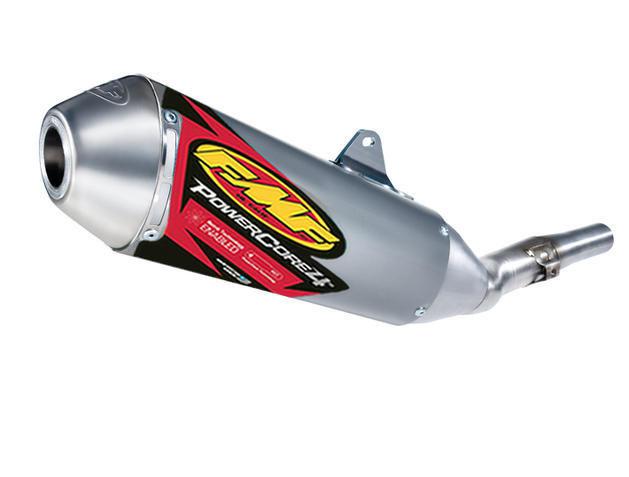 Fmf powercore 4 slip-on exhaust anodized aluminum fits kawasaki klx400r 03-04