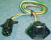 Husky wiring harness-trailer-4 way round 11555