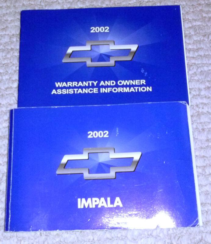 2002 chevrolet impala owner's manual