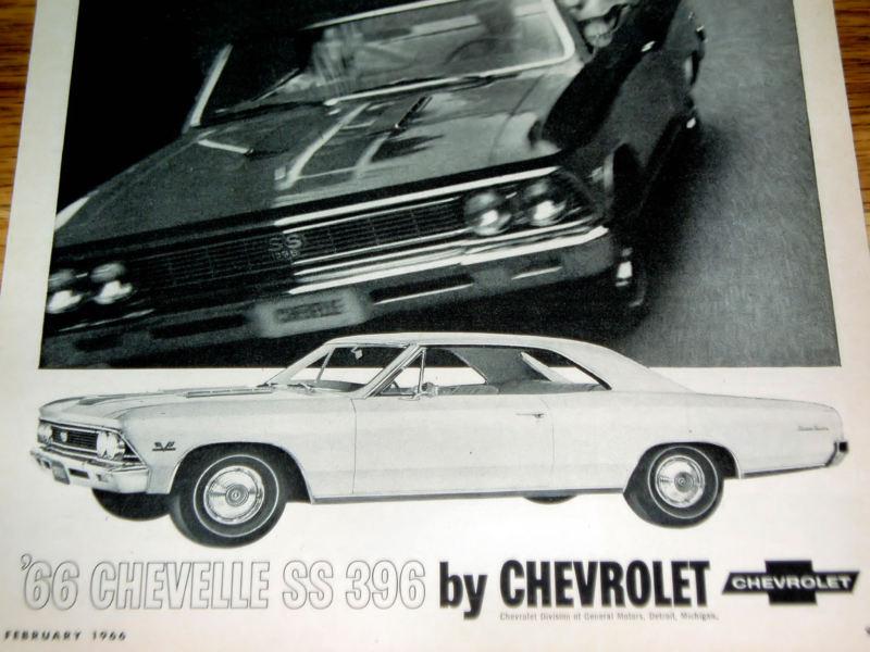 1966 chevelle ss 396 vintage ad-print/poster/picture-chevy malibu/ss396/427/1967