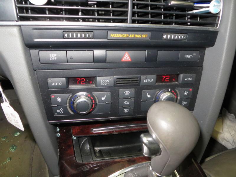 Heater a/c climate control for a 2007 audi a6