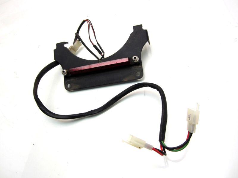 07 08 zx-6r zx6r 6 r zx6 tag bracket with illuminator light and brake light