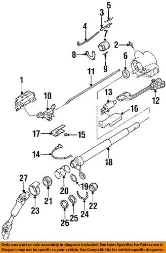 Gm oem 7819517 steering column-bearing