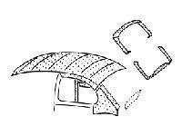 Vw bug headliner kits 